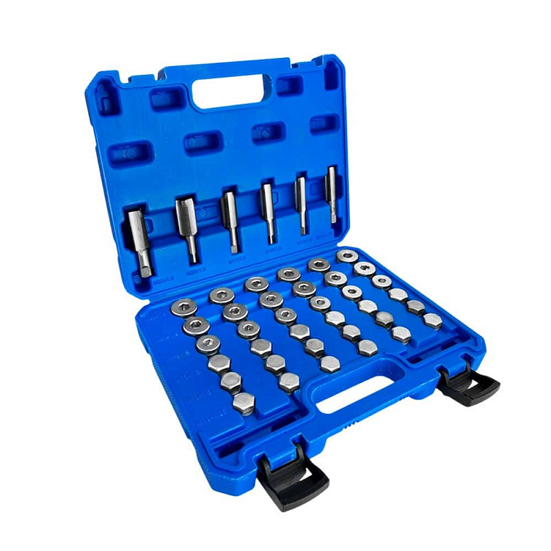 Набор приспособлений для восстановления резьбы масляных поддонов Horex HZ 25.1.302SK